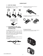 Предварительный просмотр 5 страницы Sony Cyber-shot DSC-S60 Service Manual