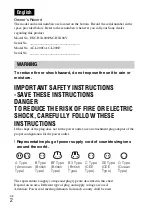 Предварительный просмотр 2 страницы Sony Cyber-shot DSC-S600 Instruction Manual