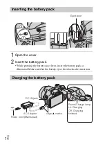 Предварительный просмотр 14 страницы Sony Cyber-shot DSC-S600 Instruction Manual