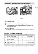 Предварительный просмотр 17 страницы Sony Cyber-shot DSC-S600 Instruction Manual