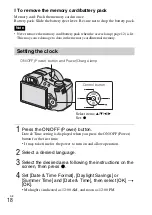 Предварительный просмотр 18 страницы Sony Cyber-shot DSC-S600 Instruction Manual