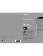 Предварительный просмотр 6 страницы Sony Cyber-shot DSC-S600 Service Manual