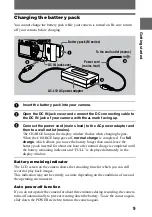 Предварительный просмотр 9 страницы Sony Cyber-shot DSC-S70 Operating Instructions Manual