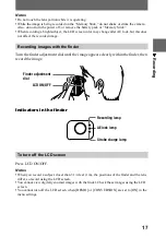 Предварительный просмотр 17 страницы Sony Cyber-shot DSC-S70 Operating Instructions Manual