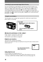 Предварительный просмотр 18 страницы Sony Cyber-shot DSC-S70 Operating Instructions Manual