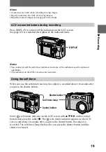 Предварительный просмотр 19 страницы Sony Cyber-shot DSC-S70 Operating Instructions Manual