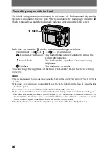 Предварительный просмотр 20 страницы Sony Cyber-shot DSC-S70 Operating Instructions Manual