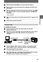 Предварительный просмотр 27 страницы Sony Cyber-shot DSC-S70 Operating Instructions Manual