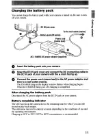 Предварительный просмотр 11 страницы Sony Cyber-shot DSC-S75 Operating Instructions Manual