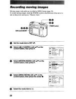 Предварительный просмотр 26 страницы Sony Cyber-shot DSC-S75 Operating Instructions Manual