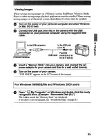 Предварительный просмотр 35 страницы Sony Cyber-shot DSC-S75 Operating Instructions Manual