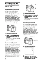 Предварительный просмотр 50 страницы Sony Cyber-shot DSC-S75 Operating Instructions Manual