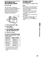 Предварительный просмотр 55 страницы Sony Cyber-shot DSC-S75 Operating Instructions Manual