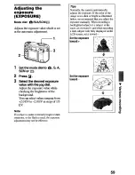 Предварительный просмотр 59 страницы Sony Cyber-shot DSC-S75 Operating Instructions Manual