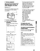 Предварительный просмотр 63 страницы Sony Cyber-shot DSC-S75 Operating Instructions Manual