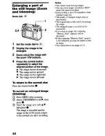 Предварительный просмотр 65 страницы Sony Cyber-shot DSC-S75 Operating Instructions Manual