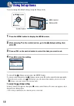 Предварительный просмотр 52 страницы Sony Cyber-shot DSC-S930 Handbook