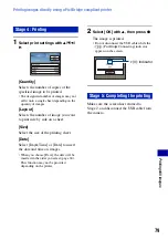 Предварительный просмотр 79 страницы Sony Cyber-shot DSC-S930 Handbook