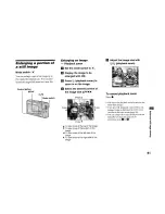 Предварительный просмотр 61 страницы Sony Cyber-shot DSC-T1 Operating Instructions Manual