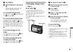 Предварительный просмотр 67 страницы Sony Cyber-Shot DSC-T11 Operating Instructions Manual