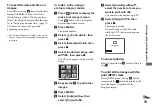 Предварительный просмотр 75 страницы Sony Cyber-Shot DSC-T11 Operating Instructions Manual