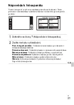 Предварительный просмотр 215 страницы Sony Cyber-shot DSC-T110 Instruction Manual