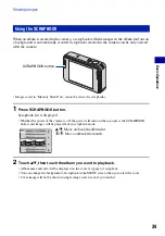 Предварительный просмотр 39 страницы Sony Cyber-shot DSC-T2 Handbook