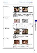 Предварительный просмотр 65 страницы Sony Cyber-shot DSC-T2 Handbook