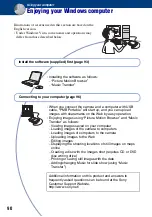 Предварительный просмотр 90 страницы Sony Cyber-shot DSC-T2 Handbook