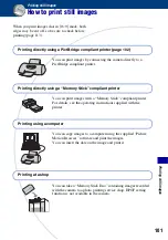 Предварительный просмотр 101 страницы Sony Cyber-shot DSC-T2 Handbook