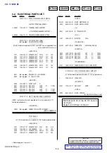 Предварительный просмотр 44 страницы Sony Cyber-shot DSC-T20 Service Manual