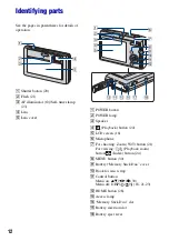 Предварительный просмотр 12 страницы Sony Cyber-shot DSC-T20 User Manual