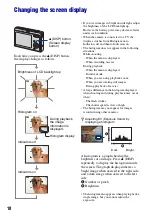 Предварительный просмотр 18 страницы Sony Cyber-shot DSC-T20 User Manual