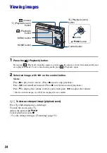 Предварительный просмотр 24 страницы Sony Cyber-shot DSC-T20 User Manual