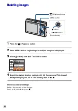 Предварительный просмотр 26 страницы Sony Cyber-shot DSC-T20 User Manual