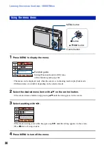 Предварительный просмотр 30 страницы Sony Cyber-shot DSC-T20 User Manual