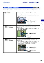 Предварительный просмотр 41 страницы Sony Cyber-shot DSC-T20 User Manual