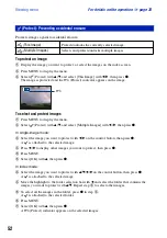 Предварительный просмотр 52 страницы Sony Cyber-shot DSC-T20 User Manual