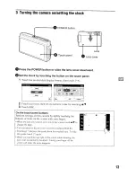 Предварительный просмотр 13 страницы Sony Cyber-shot DSC-T200 Instruction Manual