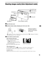 Предварительный просмотр 15 страницы Sony Cyber-shot DSC-T200 Instruction Manual