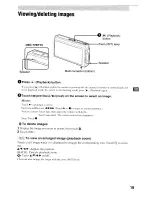 Предварительный просмотр 19 страницы Sony Cyber-shot DSC-T200 Instruction Manual