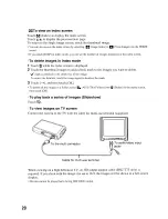 Предварительный просмотр 20 страницы Sony Cyber-shot DSC-T200 Instruction Manual