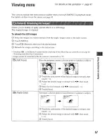 Предварительный просмотр 97 страницы Sony Cyber-shot DSC-T200 Instruction Manual