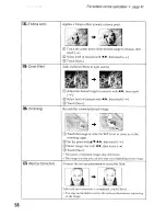 Предварительный просмотр 98 страницы Sony Cyber-shot DSC-T200 Instruction Manual