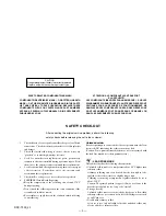 Preview for 3 page of Sony Cyber-shot DSC-T200 Service Manual