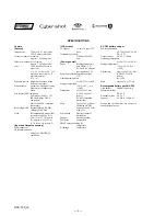 Предварительный просмотр 2 страницы Sony Cyber-shot DSC-T30 Service Manual