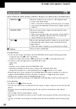 Preview for 42 page of Sony Cyber-shot DSC-T30 User'S Manual / Troubleshooting