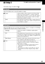 Preview for 61 page of Sony Cyber-shot DSC-T30 User'S Manual / Troubleshooting