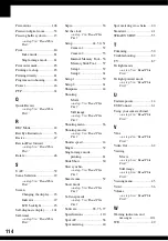 Предварительный просмотр 114 страницы Sony Cyber-shot DSC-T30 User'S Manual / Troubleshooting