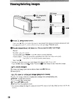 Предварительный просмотр 20 страницы Sony Cyber-shot DSC-T300 Instruction Manual